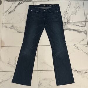 7 For All Mankind Dark Blue Women Jeans